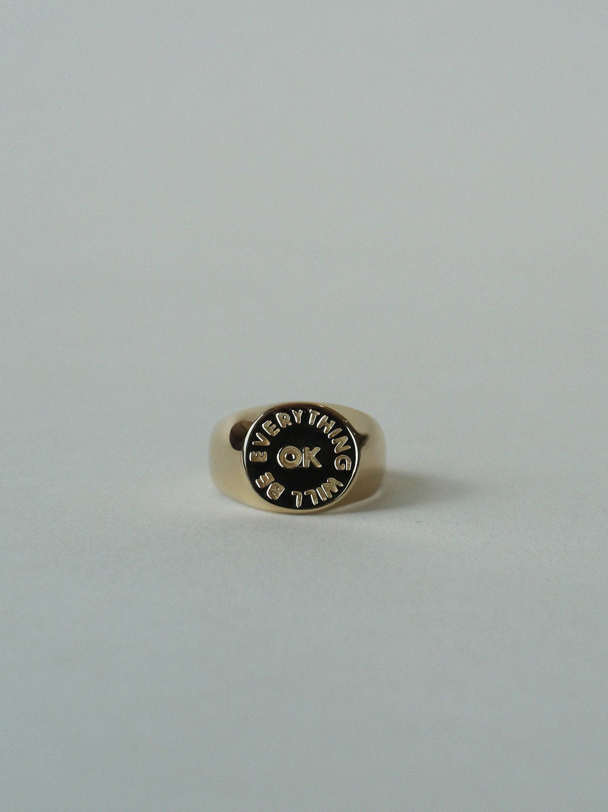 Subtle Reminder Signet Ring
