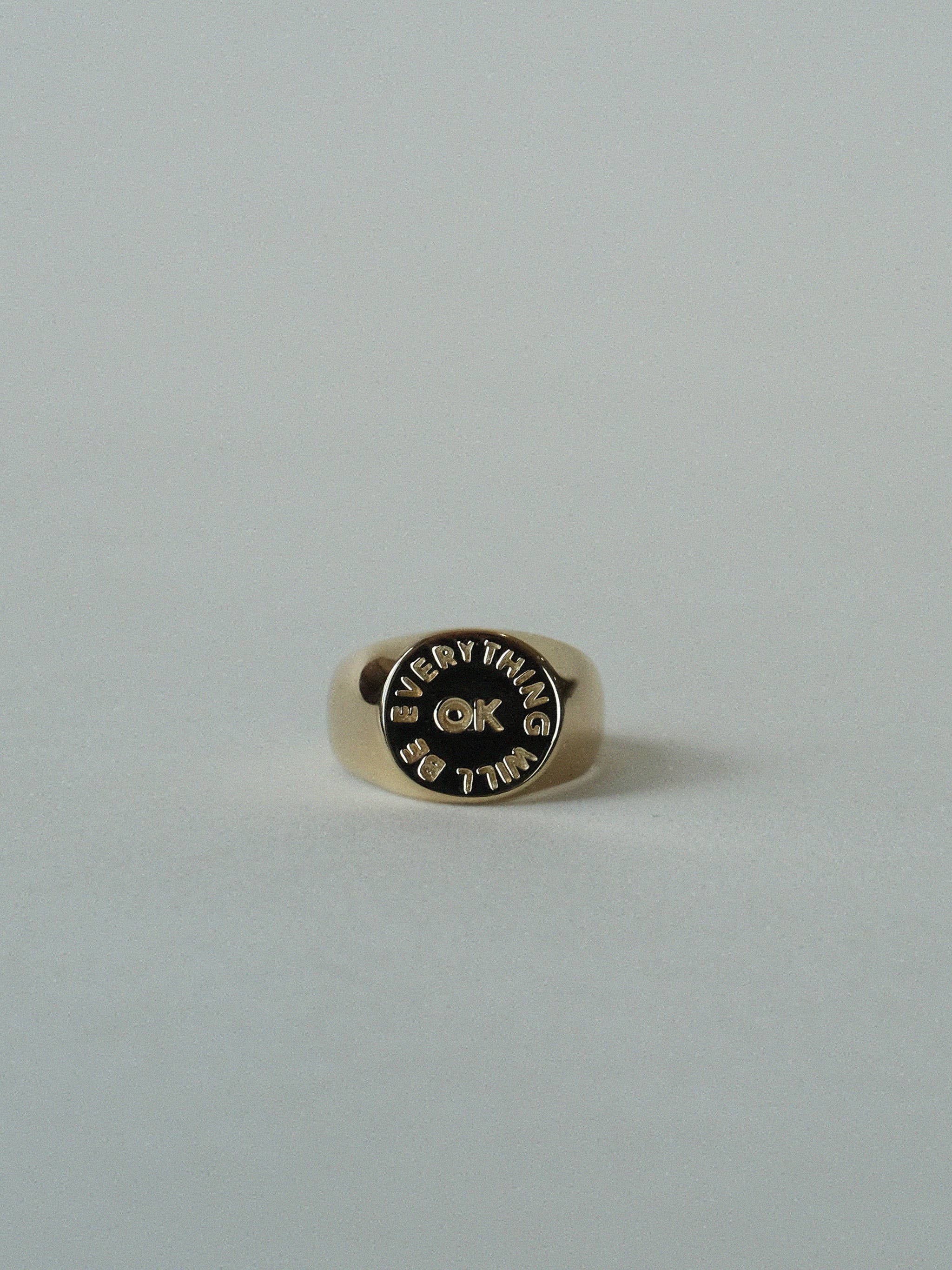 Subtle Reminder Signet Ring