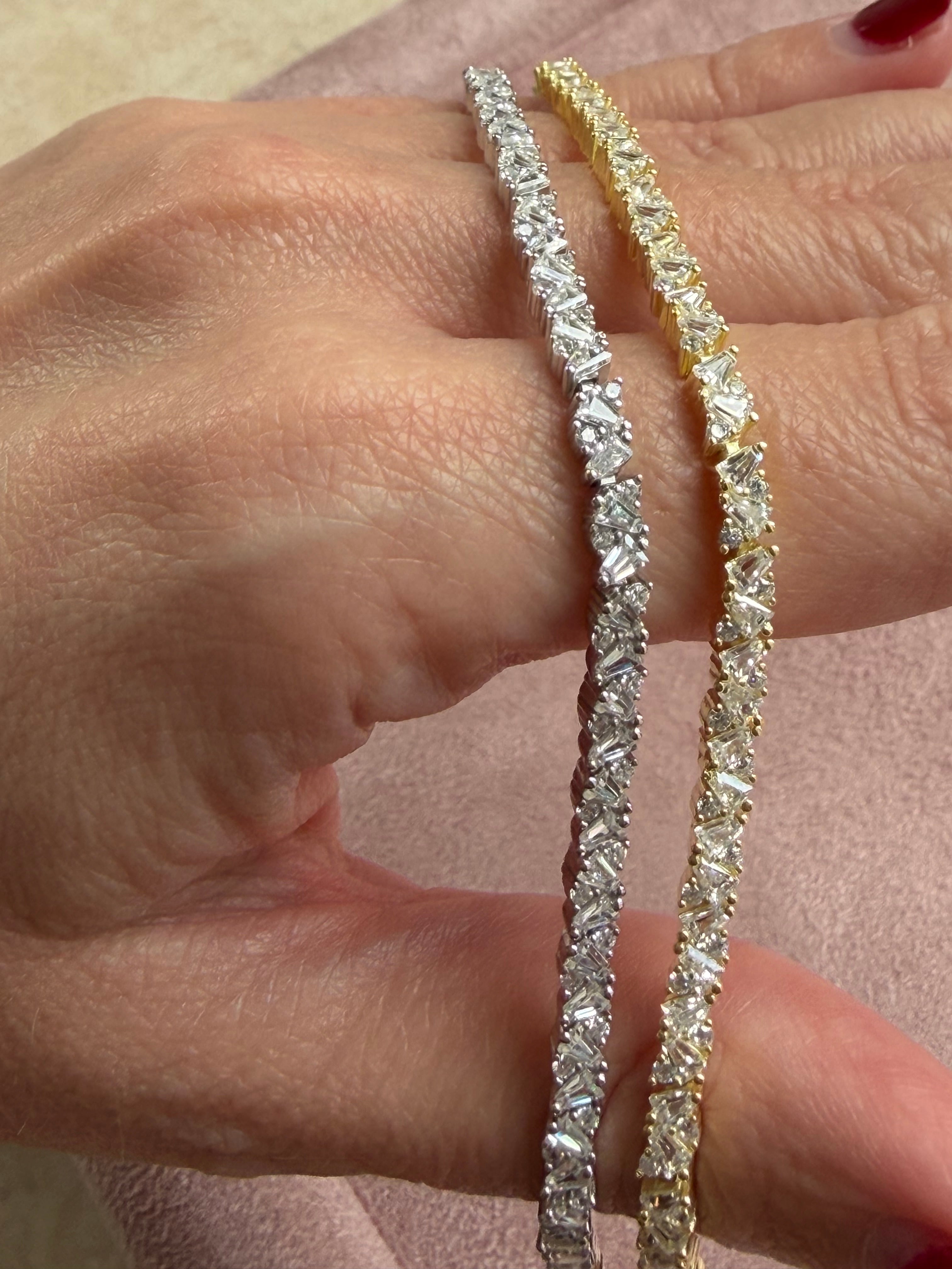 Wavy Tennis Bracelet